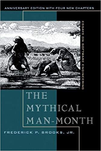 Mythical Man-Month, The: Essays on Software Engineering, Anniversary Edition Anniversary Edition by Frederick Brooks Jr. (Author)