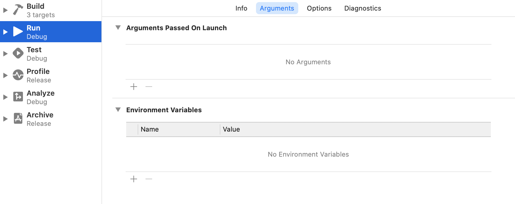 arguments