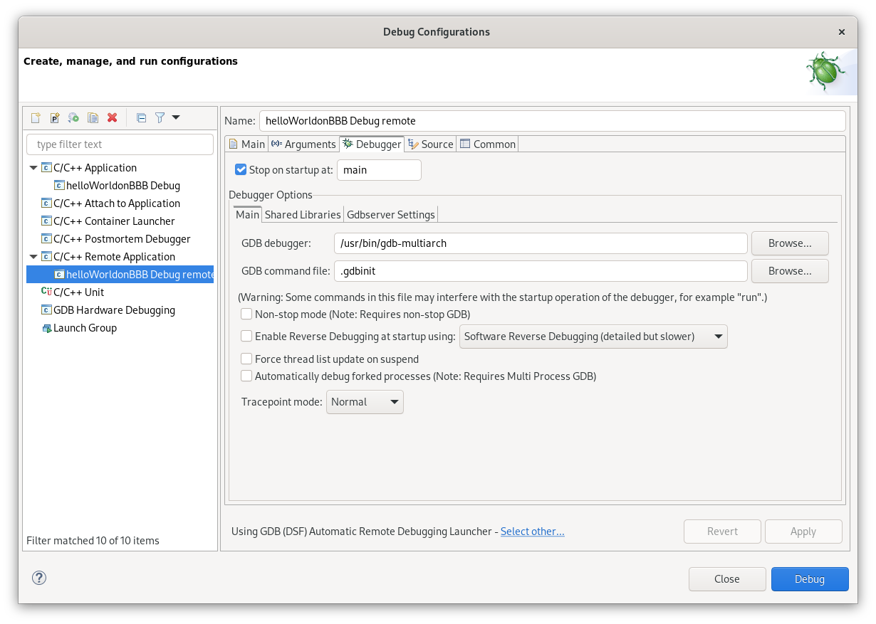 BeagleBone® Blue - remote debug | kyryl horbushko