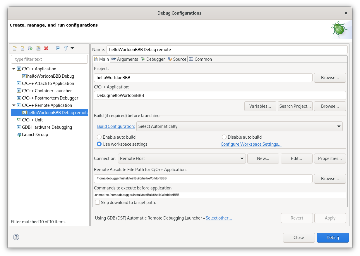 BeagleBone® Blue - remote debug | kyryl horbushko